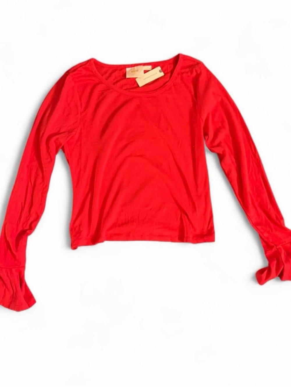 NWT Anthropologie Maeve Flouncy Top with Bell Sleeves